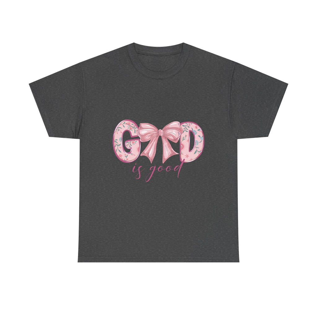 God is good shirt, with Bow