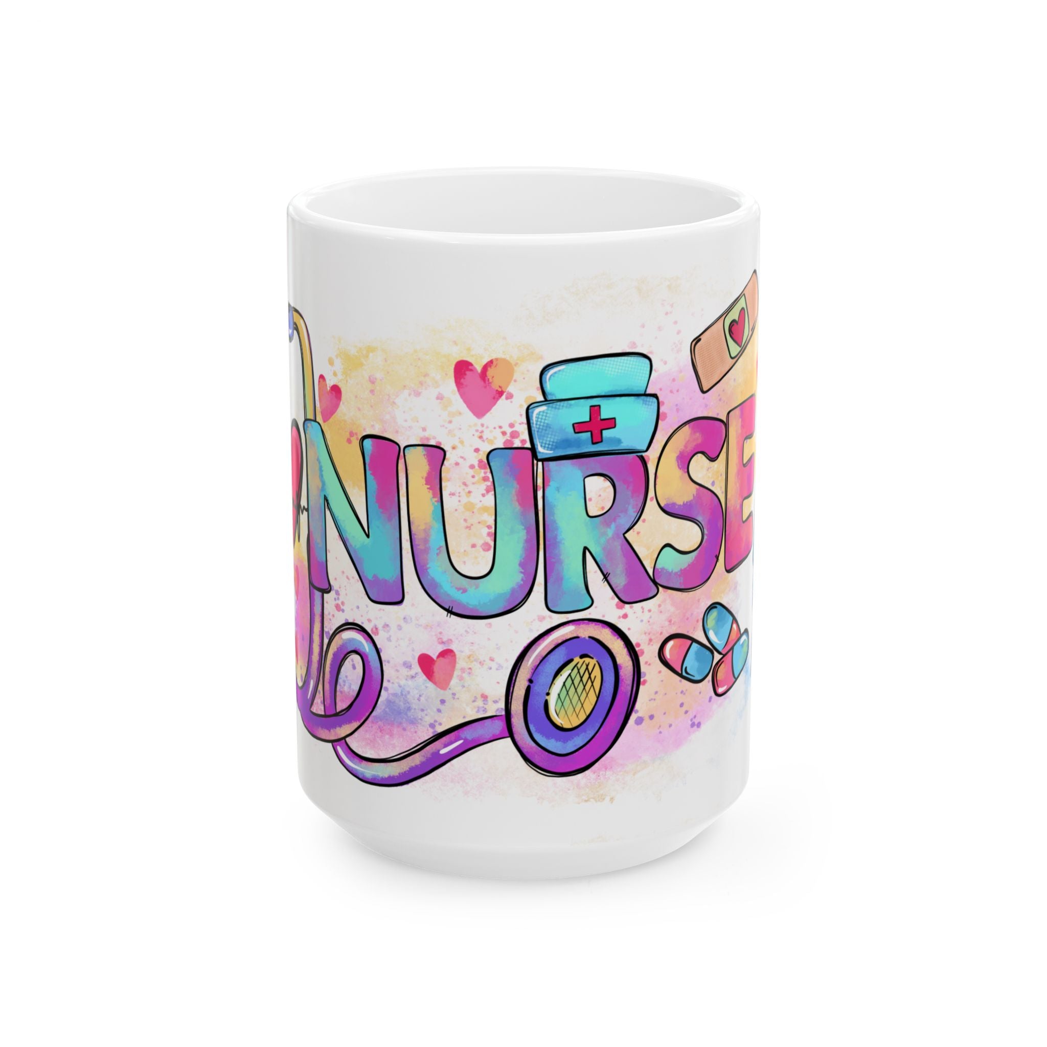 Nurse Ceramic Mug, (11oz, 15oz)