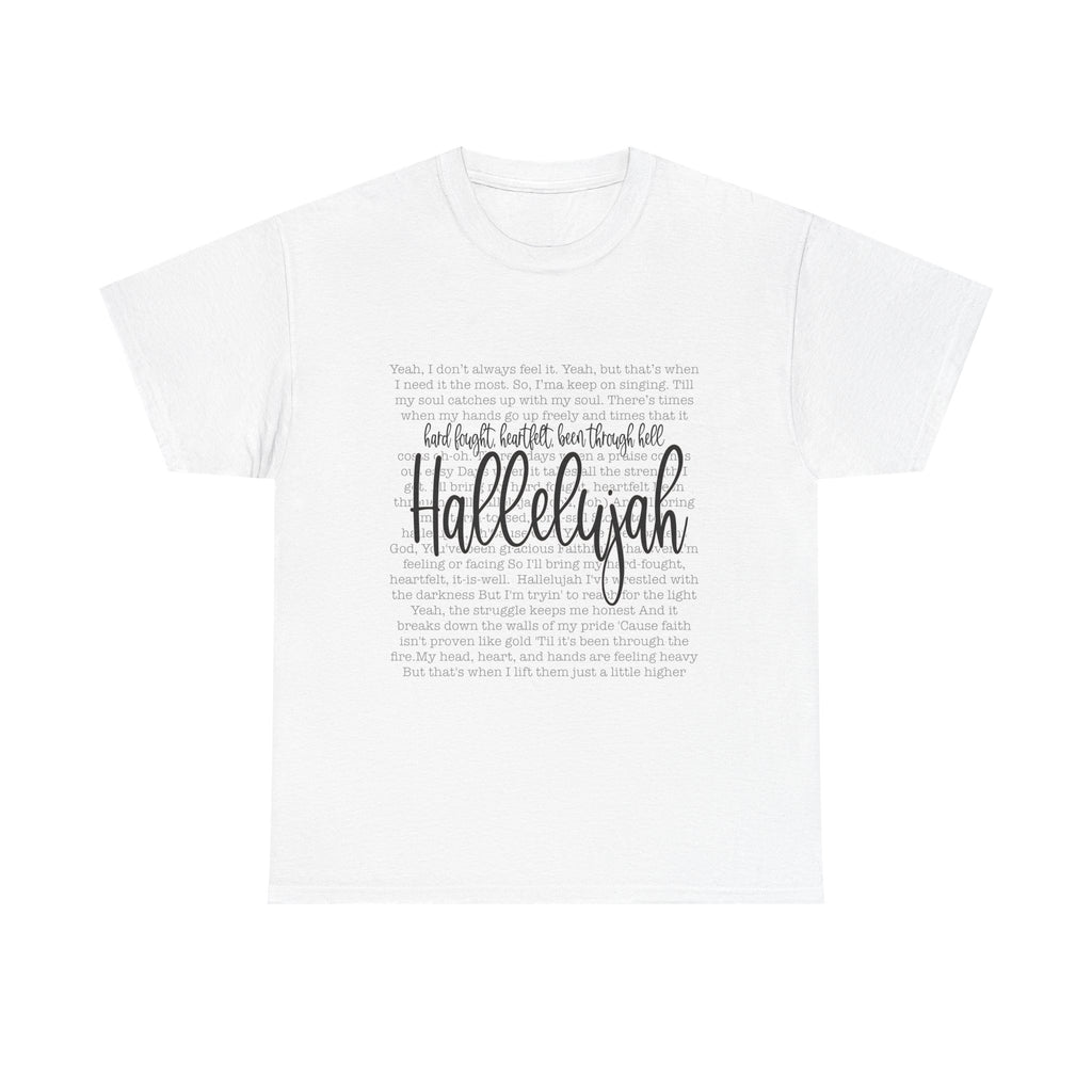 Hallelujah Cotton Tee Express Delivery available