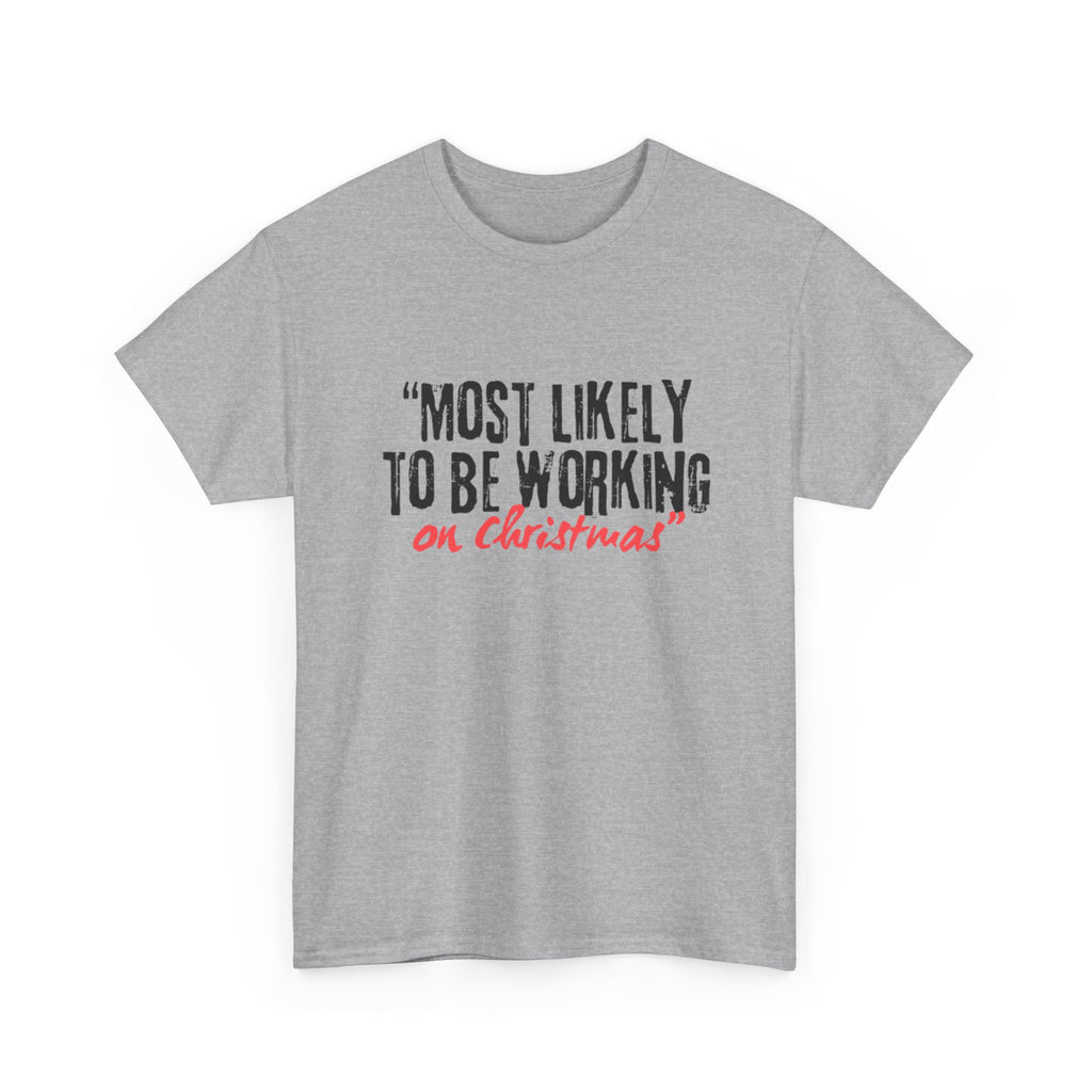 Christmas Tee most likely working