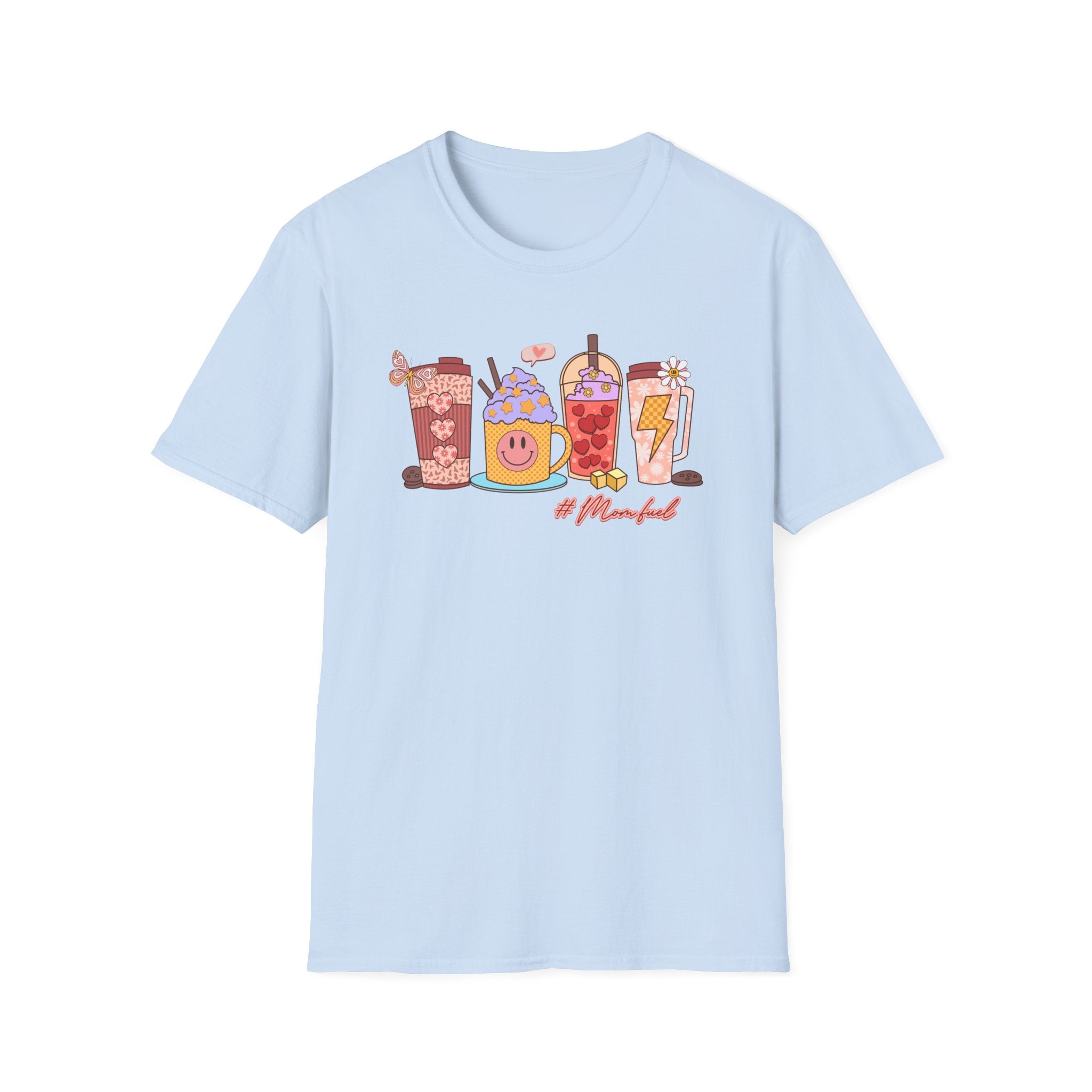 Mom Fuel Unisex Softstyle T-Shirt