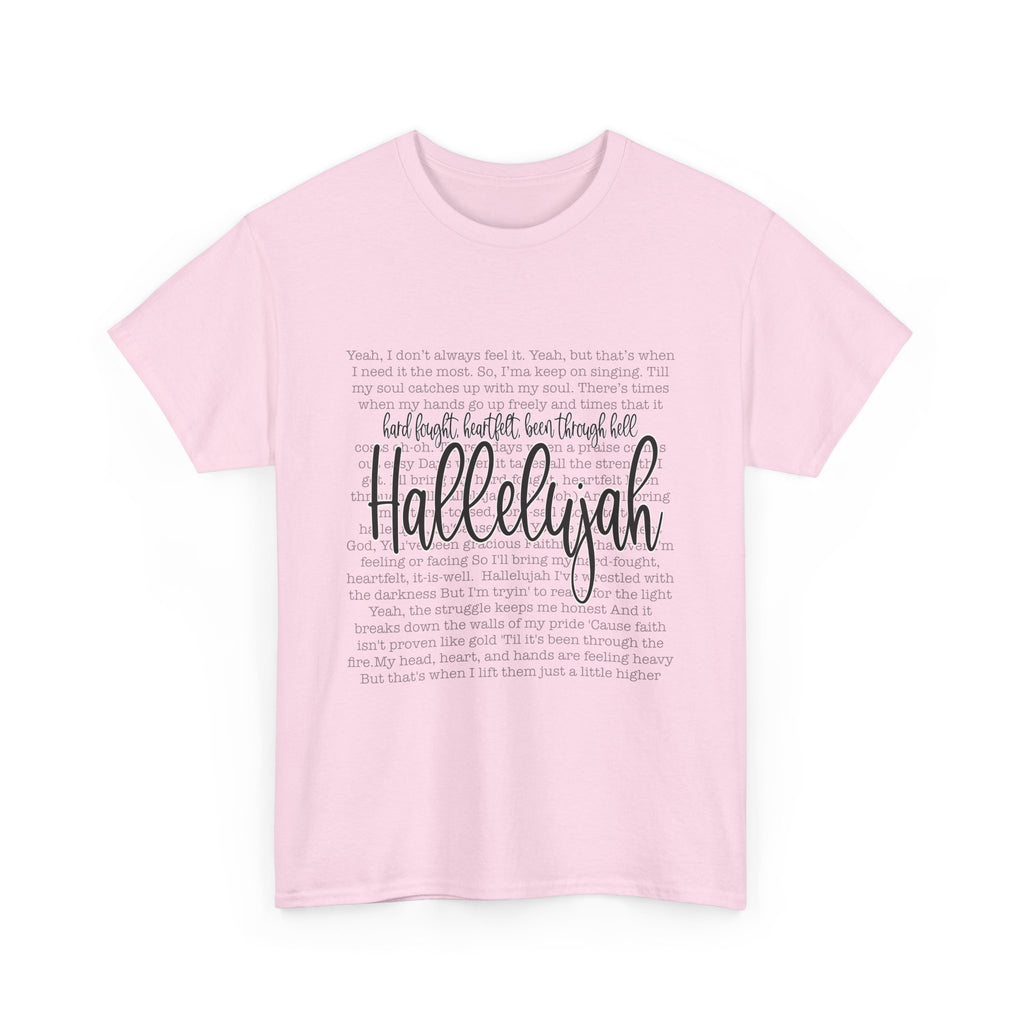 Hallelujah Cotton Tee Express Delivery available