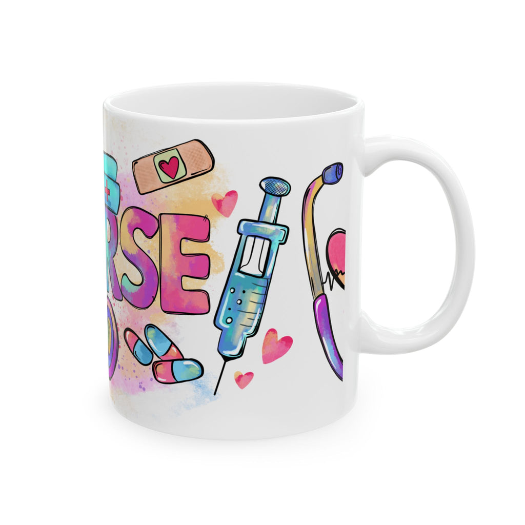 Nurse Ceramic Mug, (11oz, 15oz)