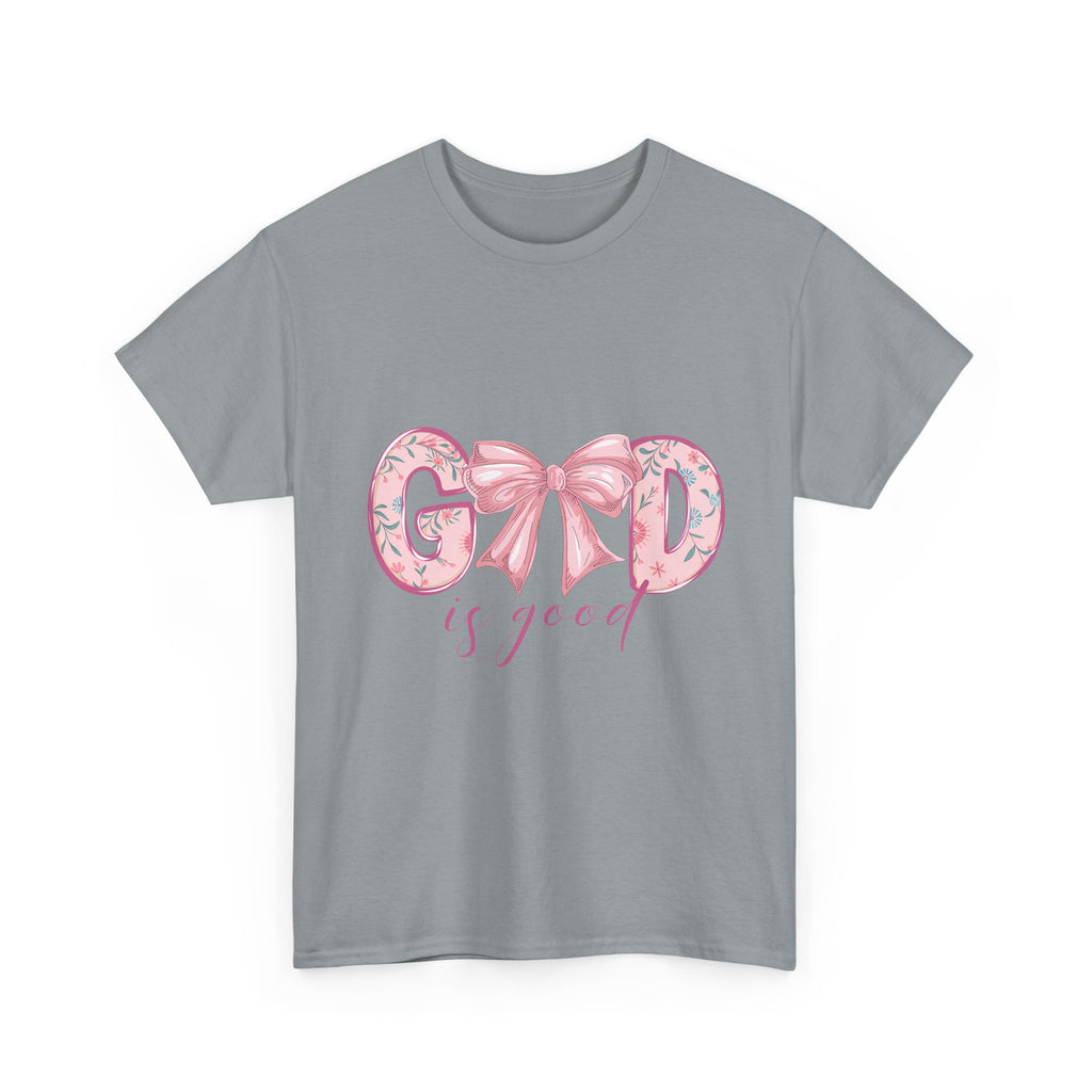 God is good shirt, with Bow