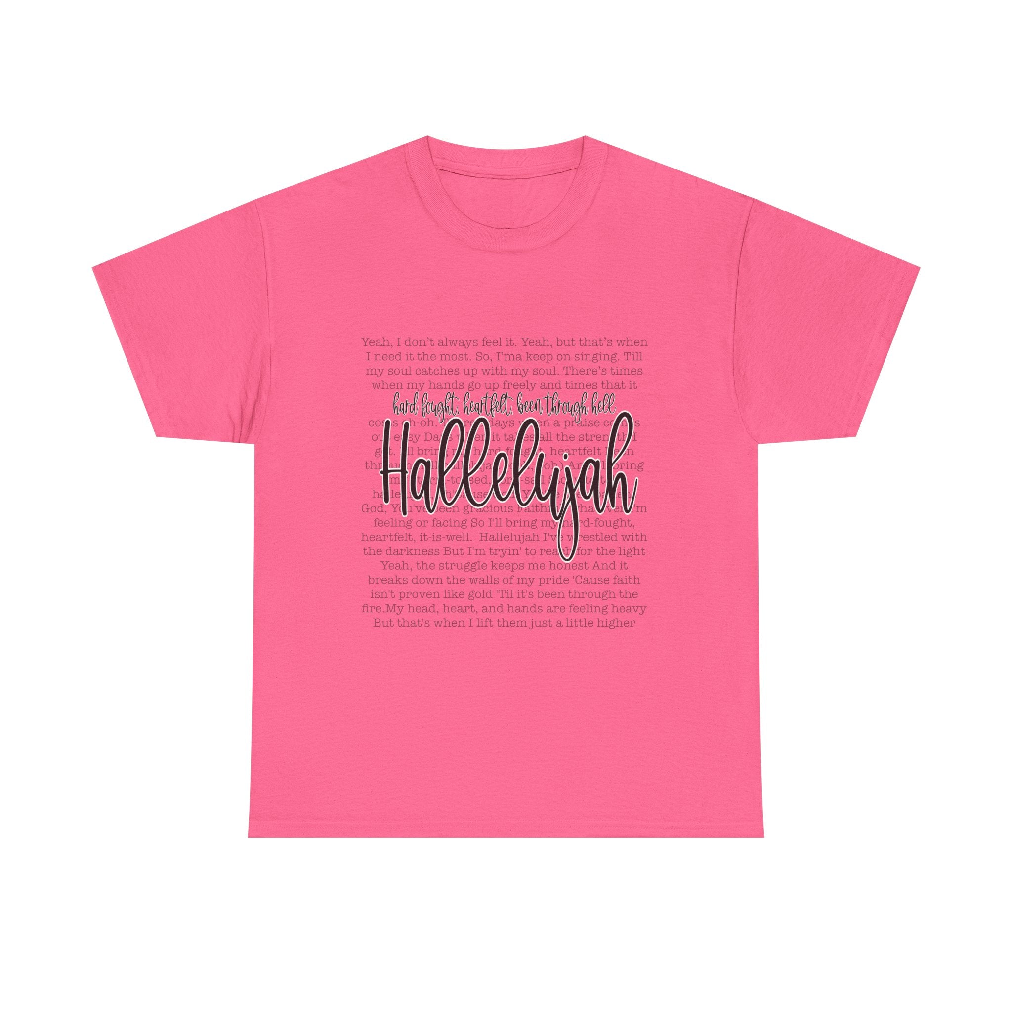 Hallelujah Cotton Tee Express Delivery available