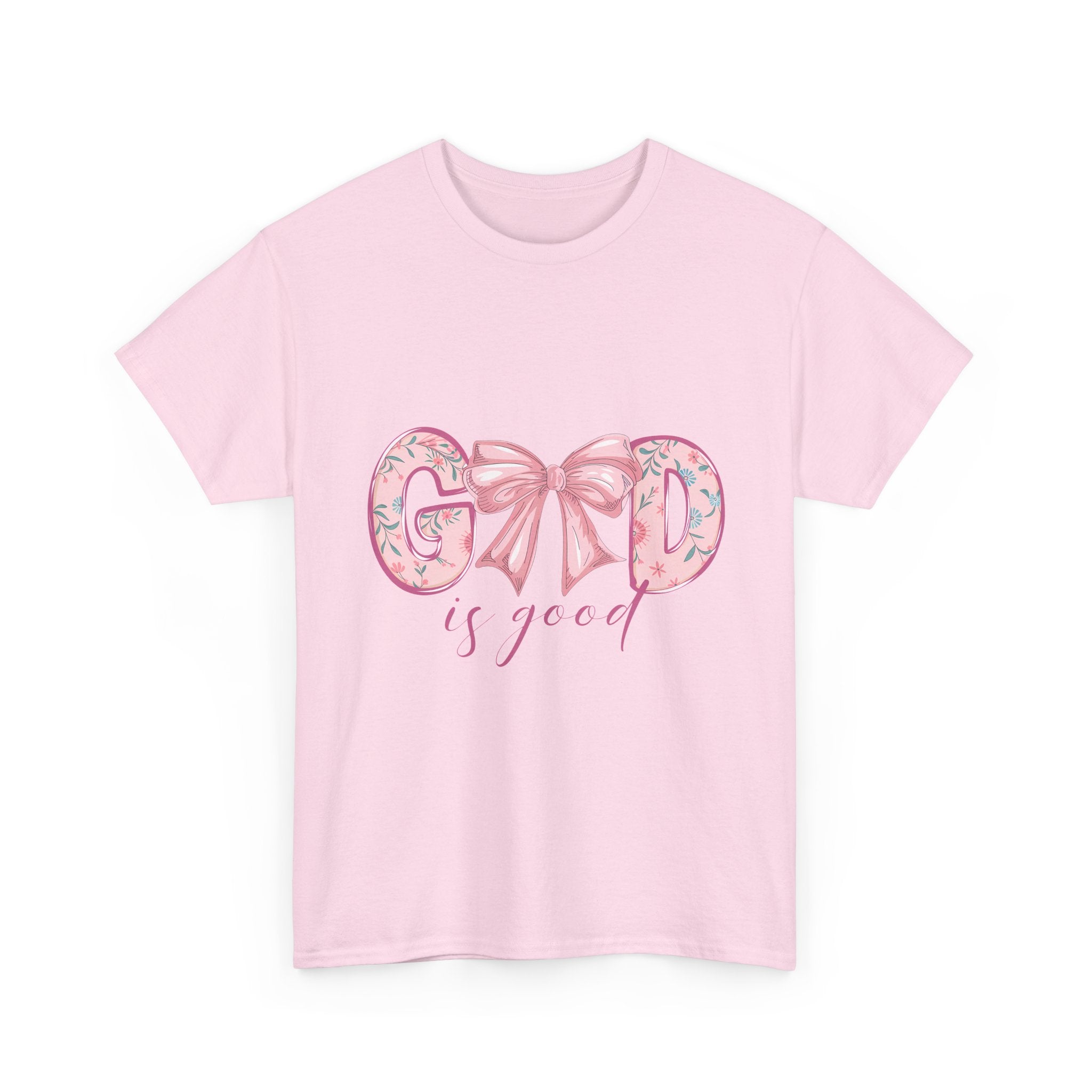 God is good shirt, with Bow