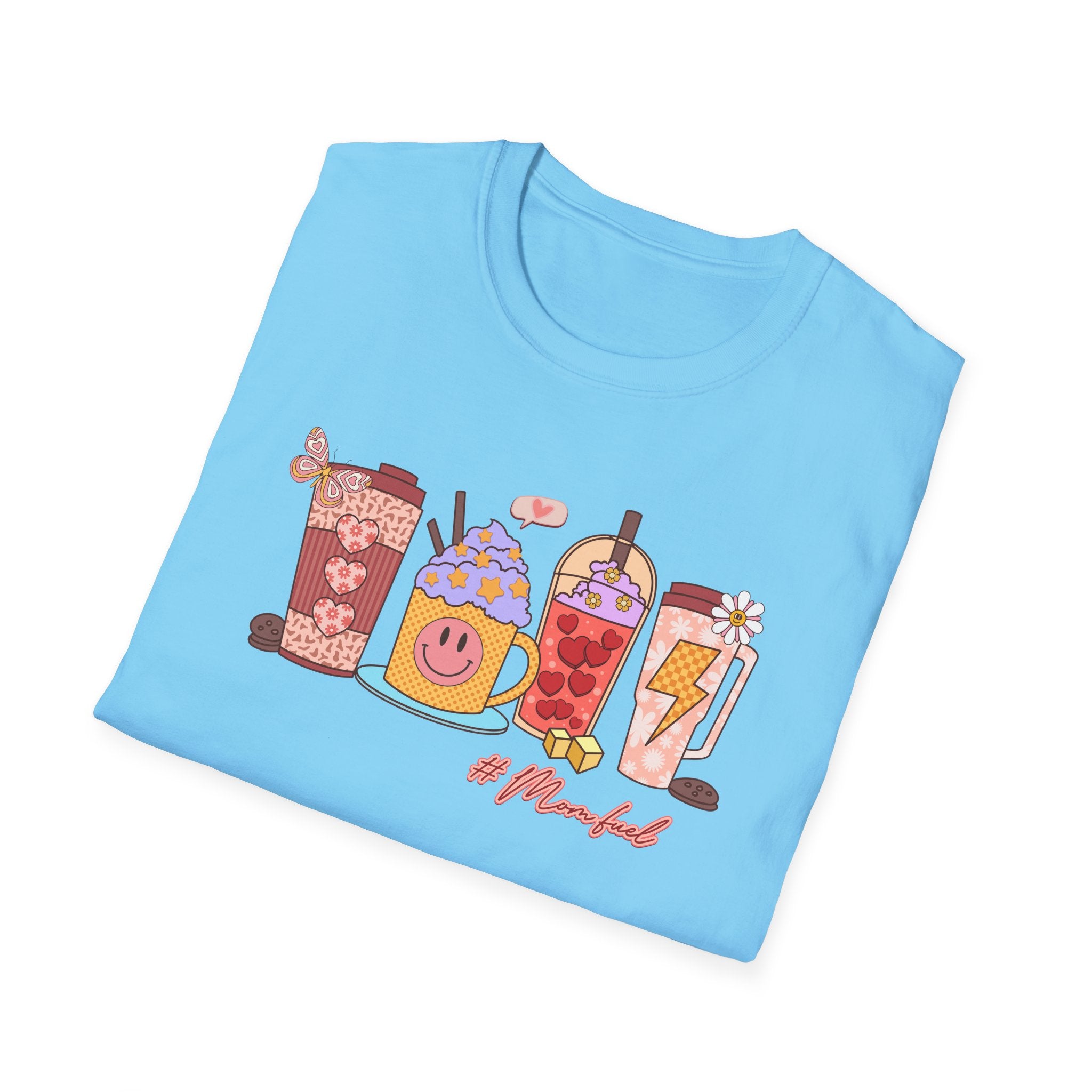 Mom Fuel Unisex Softstyle T-Shirt