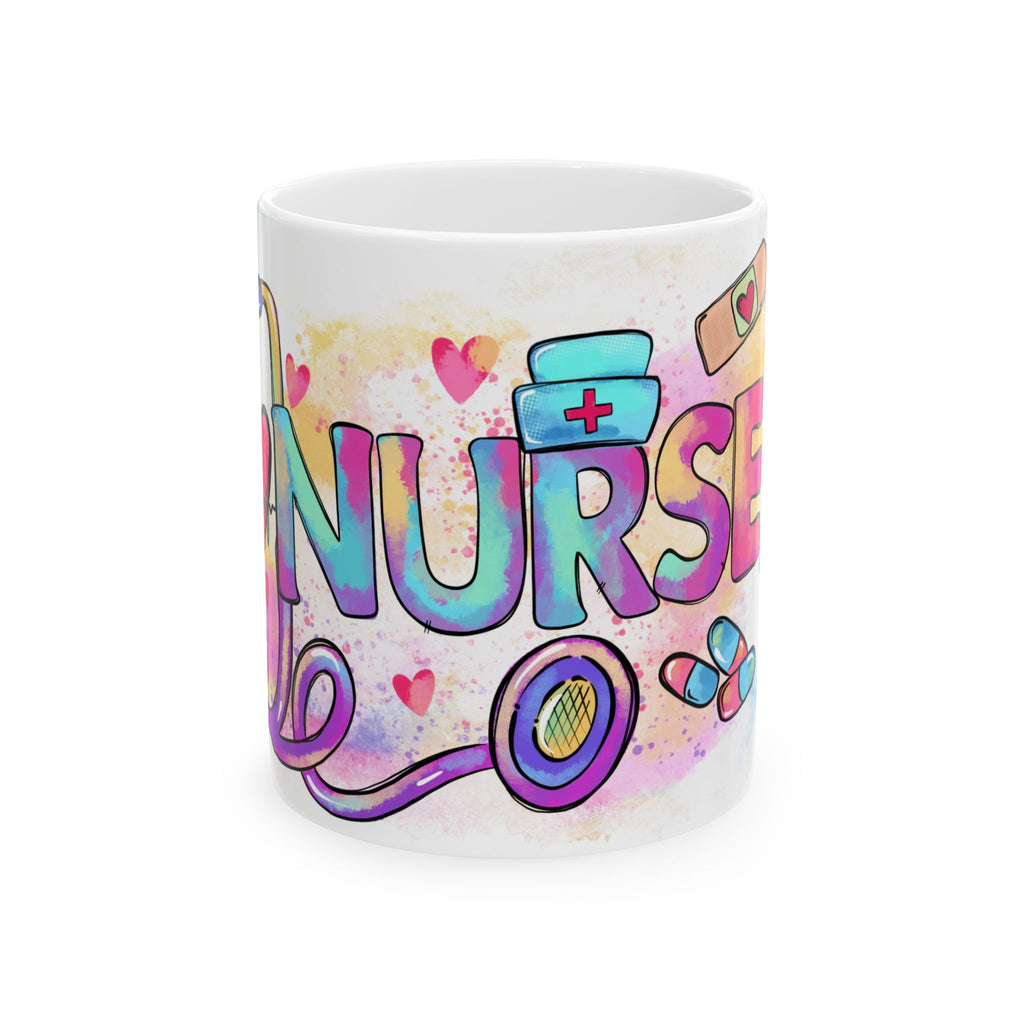 Nurse Ceramic Mug, (11oz, 15oz)