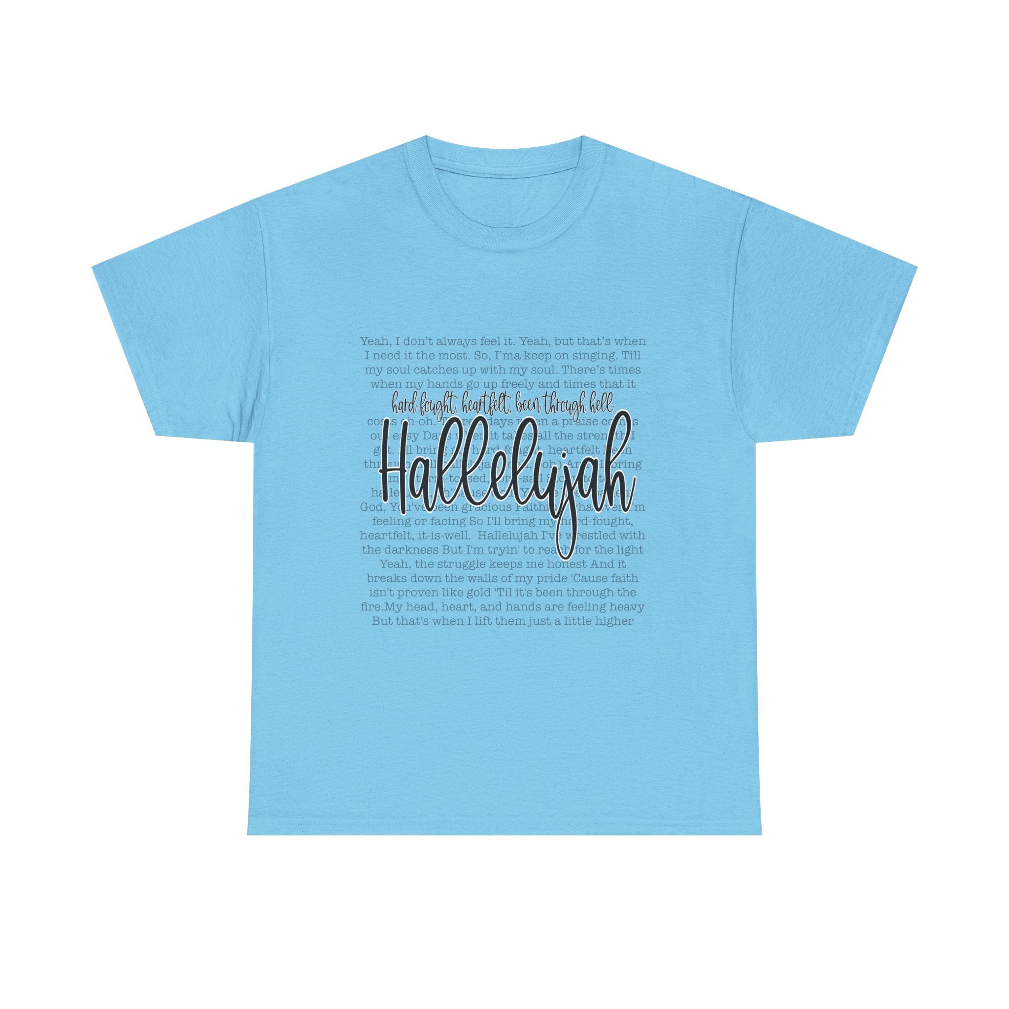 Hallelujah Cotton Tee Express Delivery available