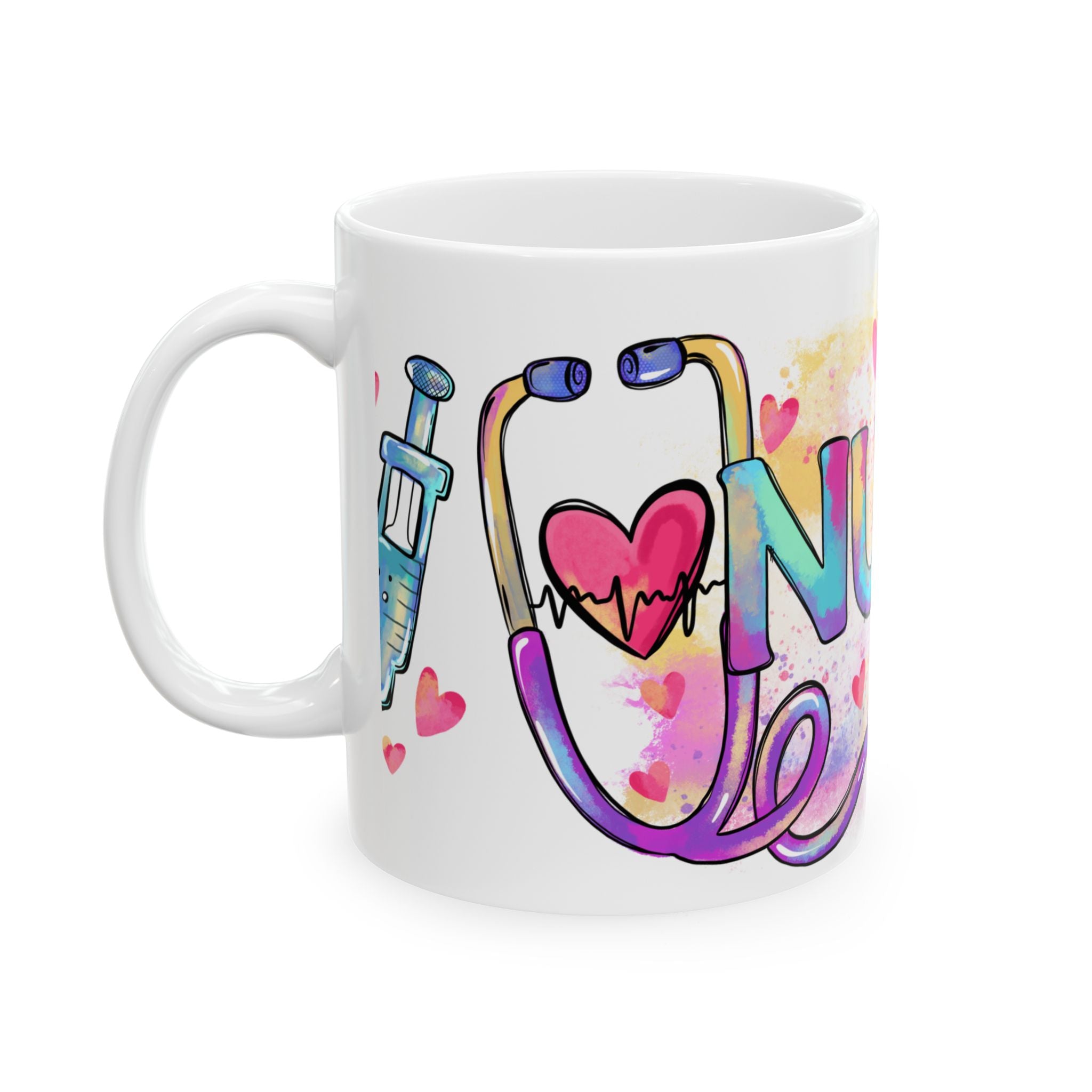 Nurse Ceramic Mug, (11oz, 15oz)