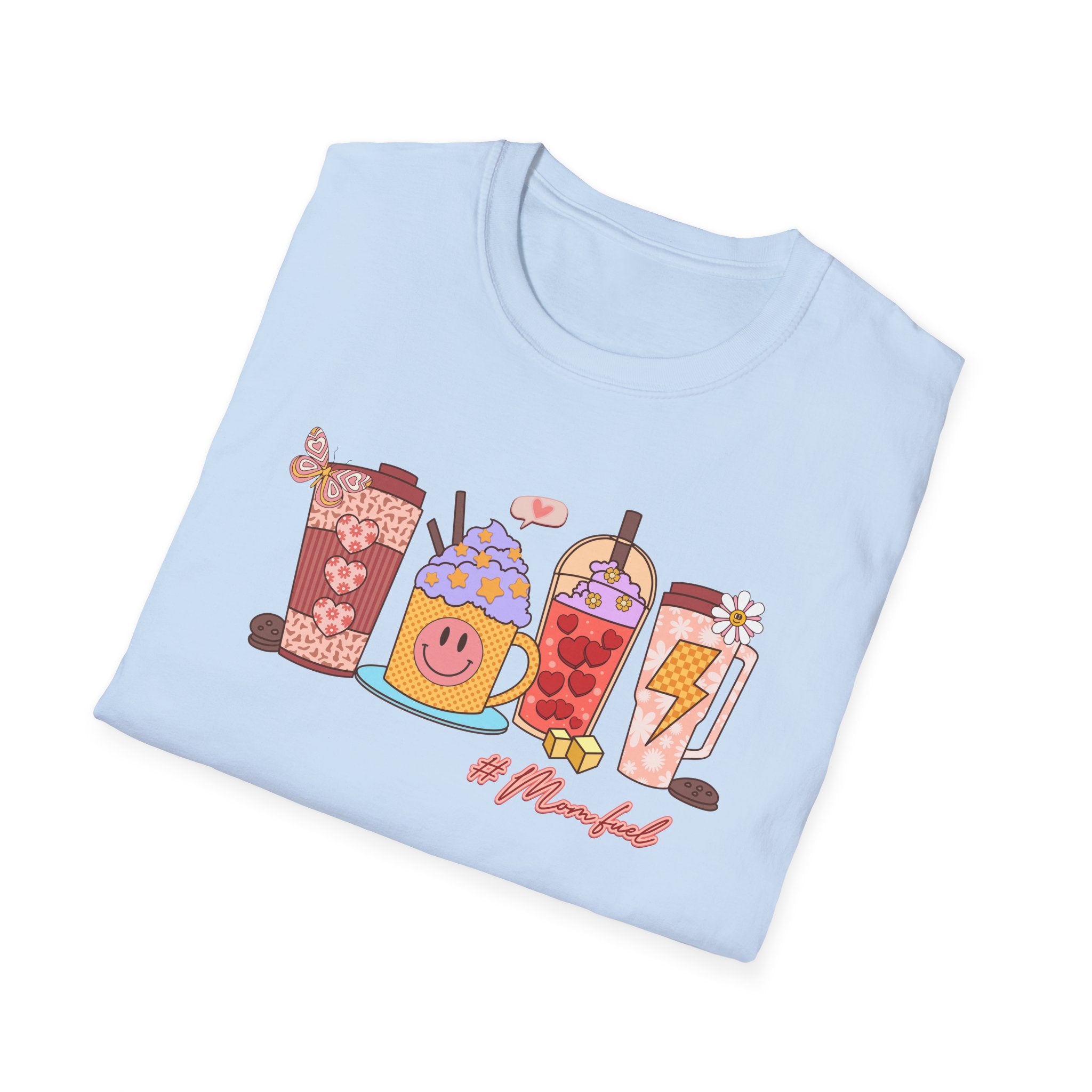 Mom Fuel Unisex Softstyle T-Shirt