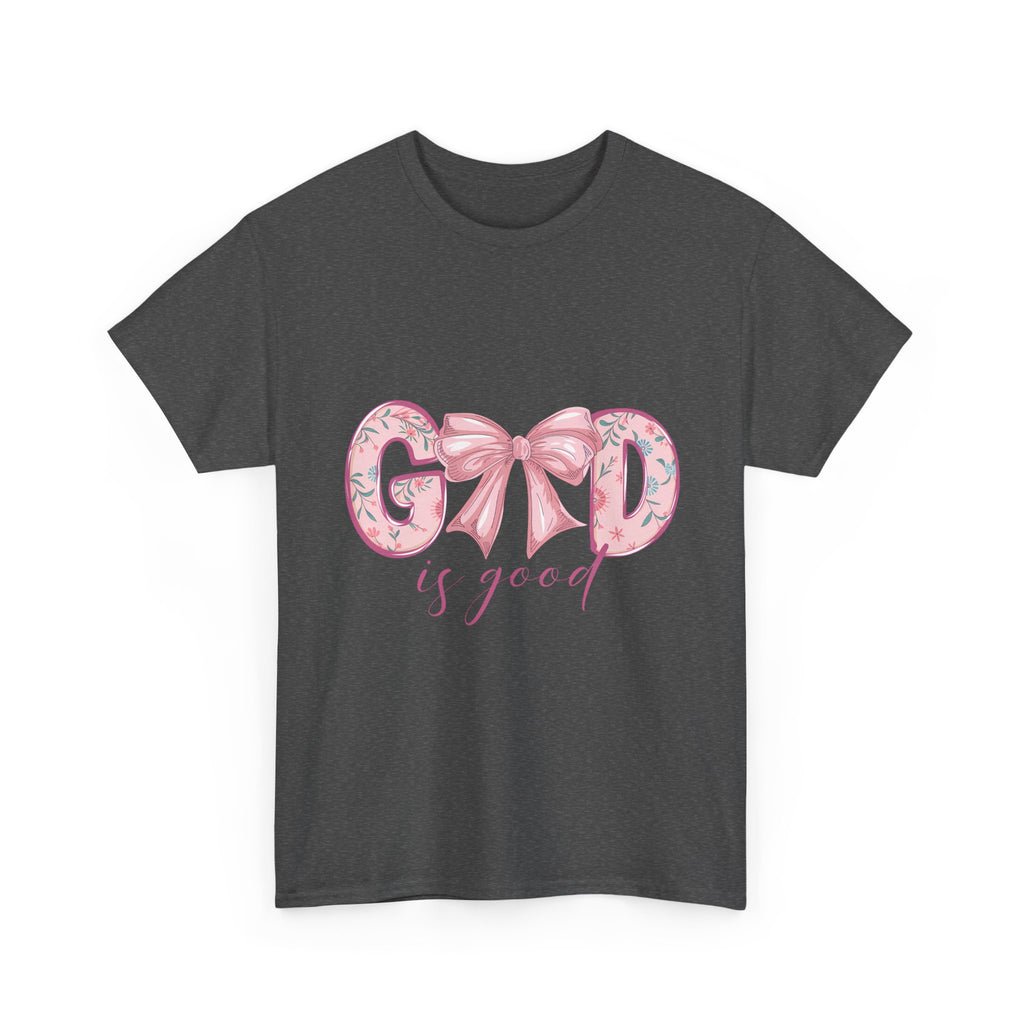 God is good shirt, with Bow