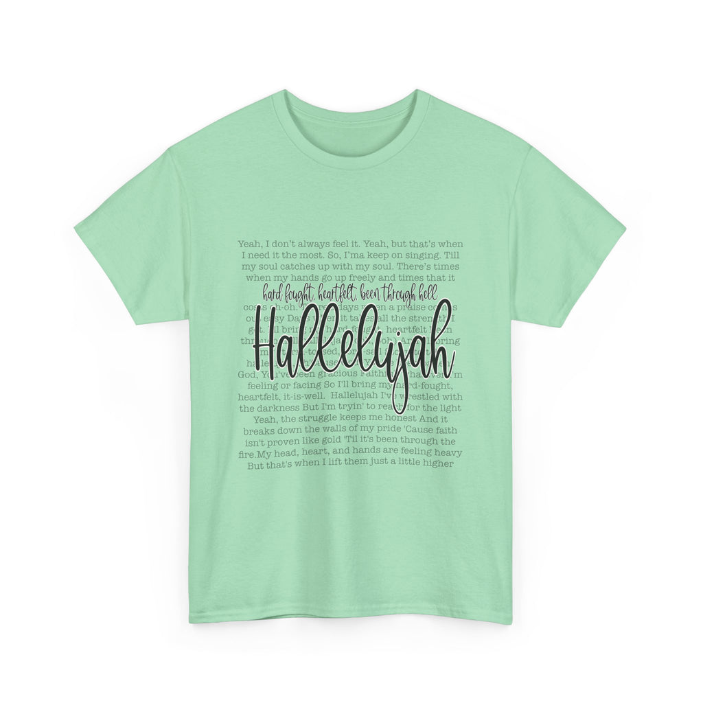 Hallelujah Cotton Tee Express Delivery available