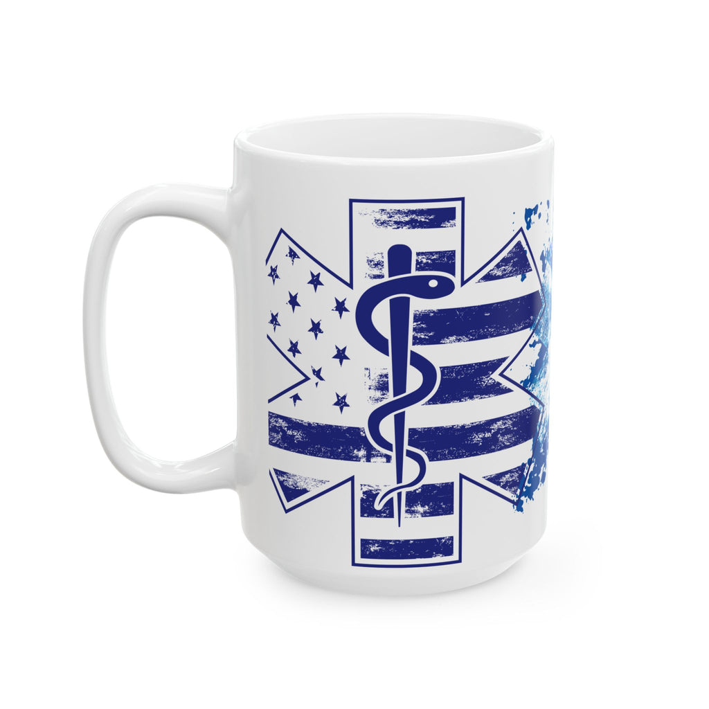 Ceramic Mug, (11oz, 15oz) EMS EMT Paramedic ambulance gift