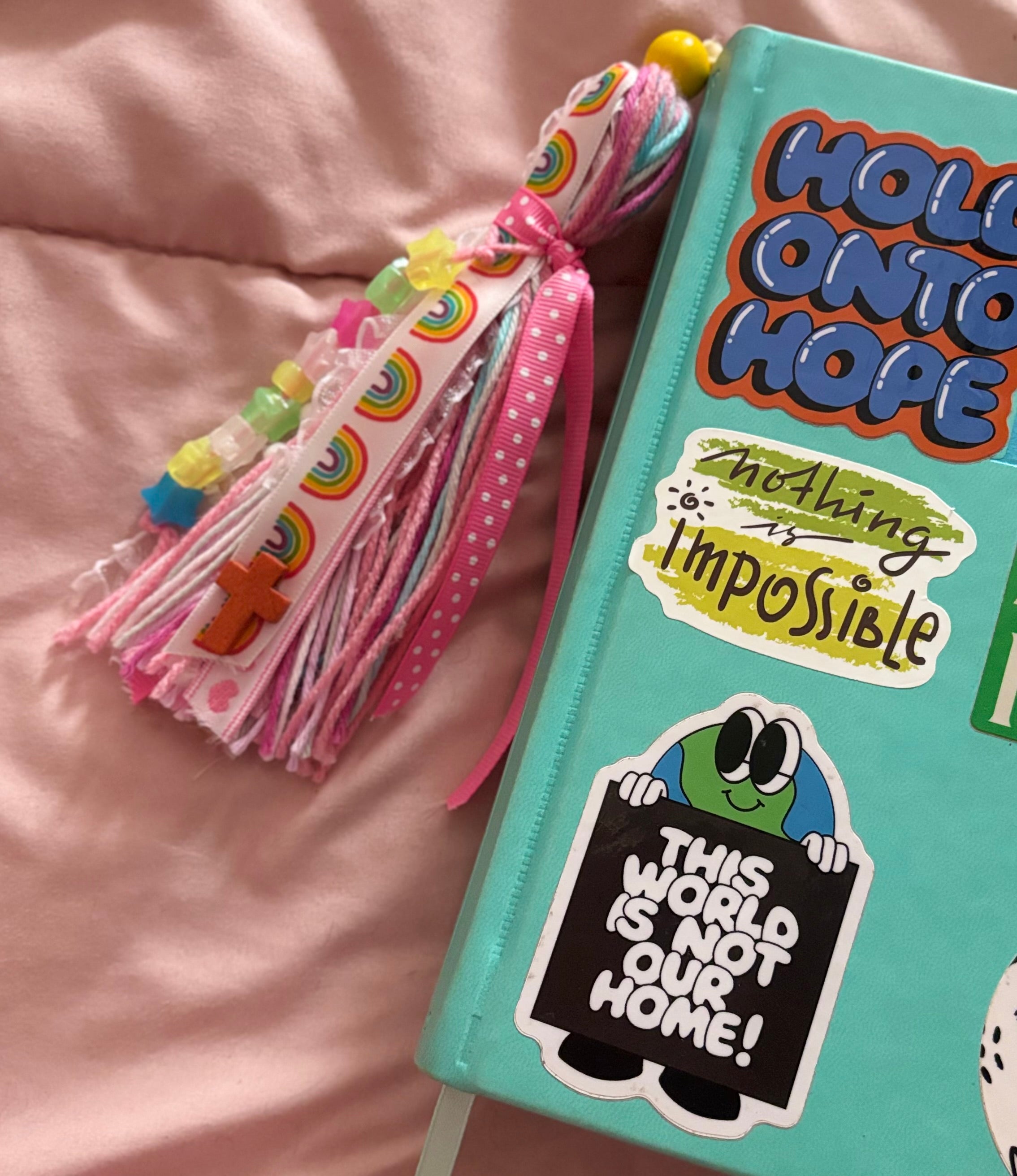 Handmade Bible Bookmark with Tassel-Faith Bookmark, Christian Gift for Women