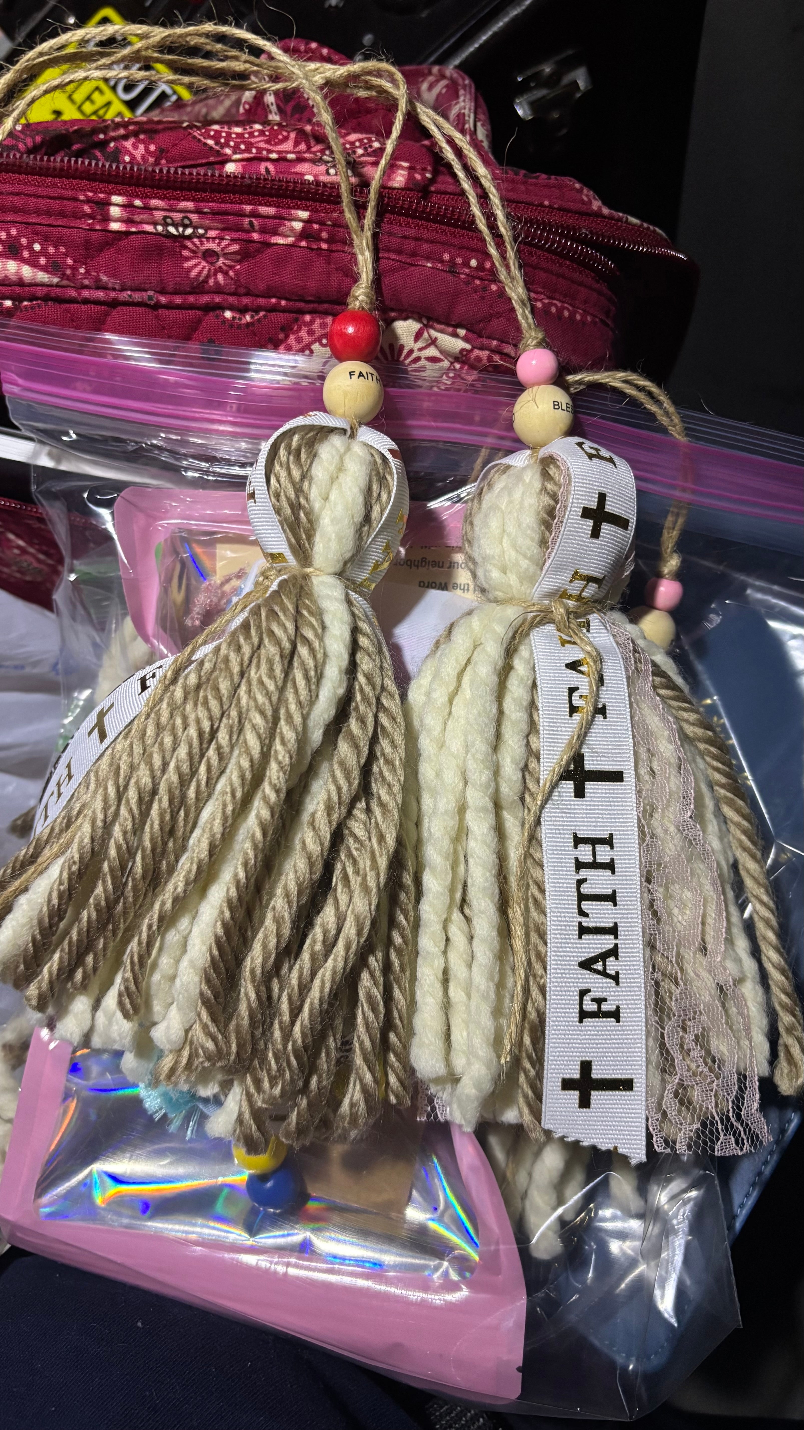 Handmade Bible Bookmark with Tassel-Faith Bookmark, Christian Gift for Women